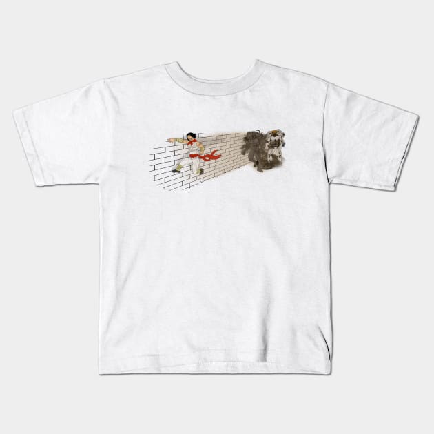 Prince of Persia San Fermines Kids T-Shirt by Jawes